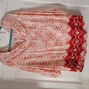 Peasant style blouse